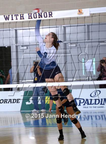 Thumbnail 1 in Upland Christian Academy vs. Branson (CIF State D5 Final) photogallery.