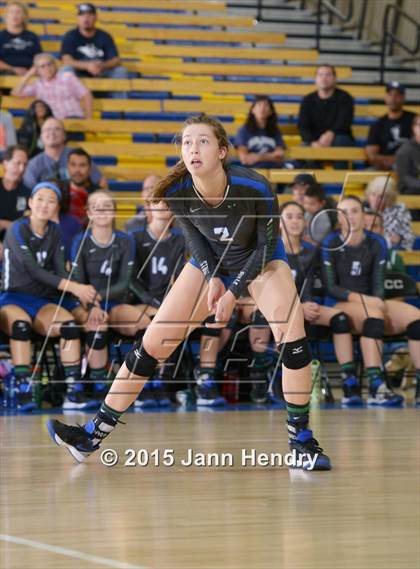 Thumbnail 1 in Upland Christian Academy vs. Branson (CIF State D5 Final) photogallery.
