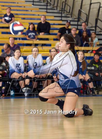 Thumbnail 3 in Upland Christian Academy vs. Branson (CIF State D5 Final) photogallery.
