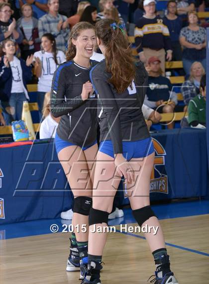 Thumbnail 1 in Upland Christian Academy vs. Branson (CIF State D5 Final) photogallery.