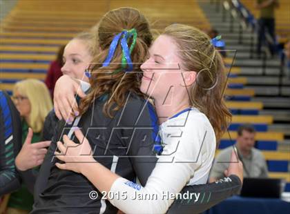 Thumbnail 3 in Upland Christian Academy vs. Branson (CIF State D5 Final) photogallery.