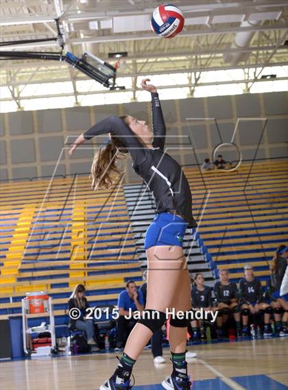 Thumbnail 1 in Upland Christian Academy vs. Branson (CIF State D5 Final) photogallery.