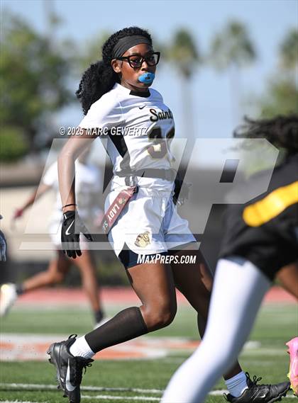 Thumbnail 1 in Adelanto @ Bishop Alemany (CIF SS Division 6 Championship) photogallery.