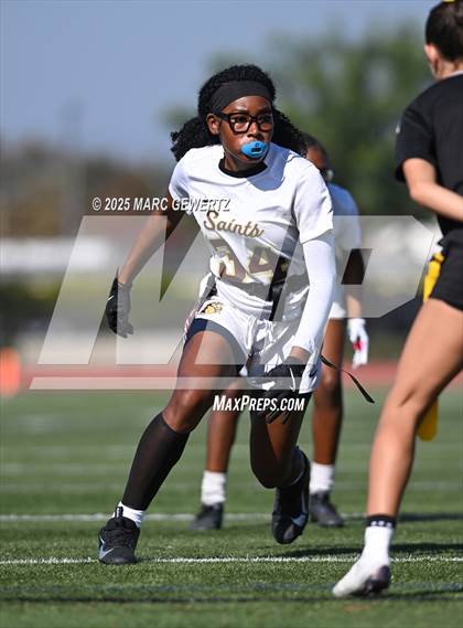 Thumbnail 1 in Adelanto @ Bishop Alemany (CIF SS Division 6 Championship) photogallery.