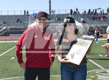 Thumbnail 1 in Adelanto @ Bishop Alemany (CIF SS Division 6 Championship) photogallery.