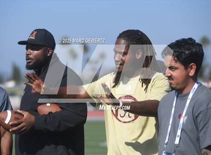 Thumbnail 1 in Adelanto @ Bishop Alemany (CIF SS Division 6 Championship) photogallery.