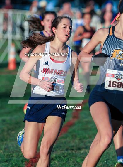 Thumbnail 2 in UIL 3A Girls Cross Country State Final photogallery.