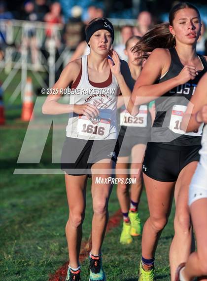 Thumbnail 2 in UIL 3A Girls Cross Country State Final photogallery.