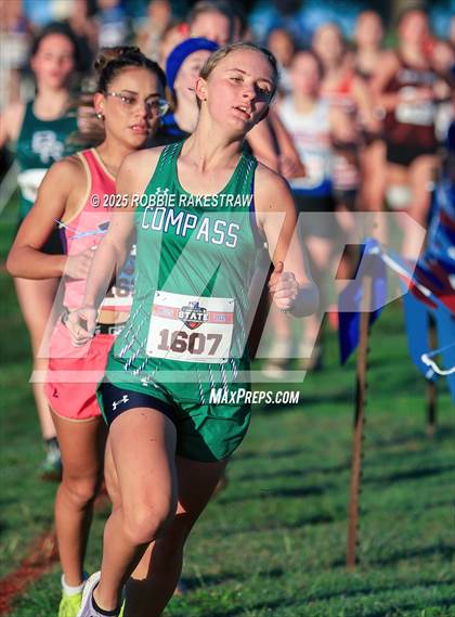 Thumbnail 3 in UIL 3A Girls Cross Country State Final photogallery.