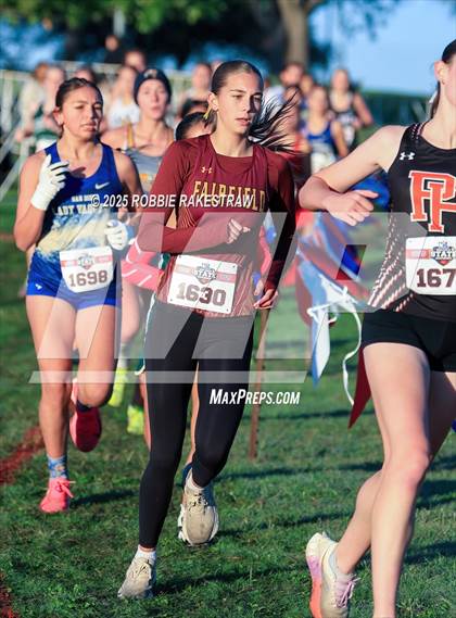 Thumbnail 1 in UIL 3A Girls Cross Country State Final photogallery.