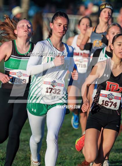 Thumbnail 1 in UIL 3A Girls Cross Country State Final photogallery.