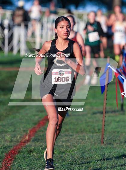 Thumbnail 2 in UIL 3A Girls Cross Country State Final photogallery.