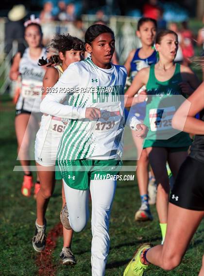 Thumbnail 1 in UIL 3A Girls Cross Country State Final photogallery.