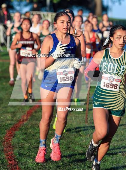 Thumbnail 2 in UIL 3A Girls Cross Country State Final photogallery.
