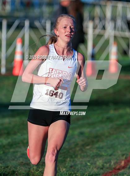 Thumbnail 2 in UIL 3A Girls Cross Country State Final photogallery.