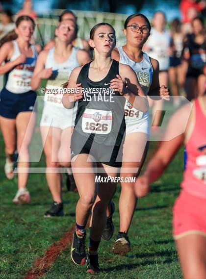 Thumbnail 2 in UIL 3A Girls Cross Country State Final photogallery.