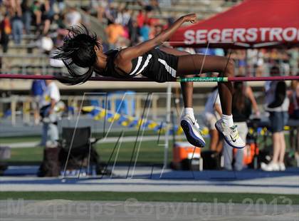 Thumbnail 1 in CIF SS Masters Track and Field (Girls High Jump) photogallery.