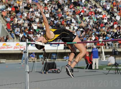 Thumbnail 1 in CIF SS Masters Track and Field (Girls High Jump) photogallery.