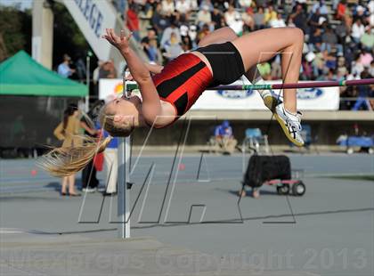 Thumbnail 1 in CIF SS Masters Track and Field (Girls High Jump) photogallery.