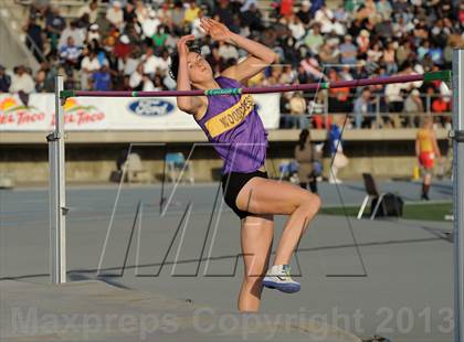 Thumbnail 1 in CIF SS Masters Track and Field (Girls High Jump) photogallery.