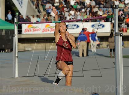 Thumbnail 3 in CIF SS Masters Track and Field (Girls High Jump) photogallery.