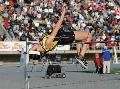 Thumbnail 2 in CIF SS Masters Track and Field (Girls High Jump) photogallery.