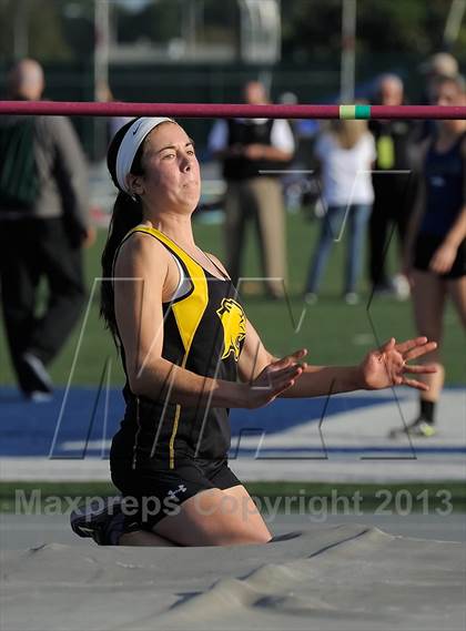 Thumbnail 1 in CIF SS Masters Track and Field (Girls High Jump) photogallery.