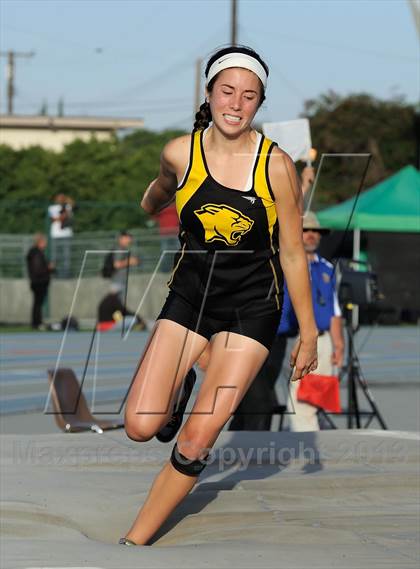 Thumbnail 2 in CIF SS Masters Track and Field (Girls High Jump) photogallery.