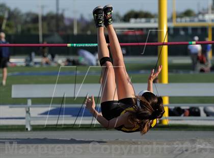 Thumbnail 3 in CIF SS Masters Track and Field (Girls High Jump) photogallery.