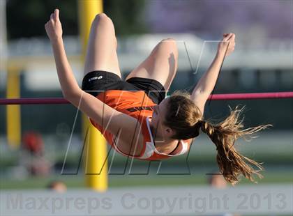 Thumbnail 2 in CIF SS Masters Track and Field (Girls High Jump) photogallery.