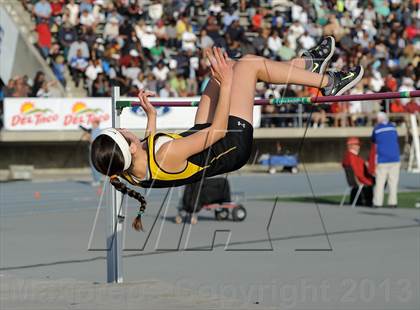 Thumbnail 3 in CIF SS Masters Track and Field (Girls High Jump) photogallery.