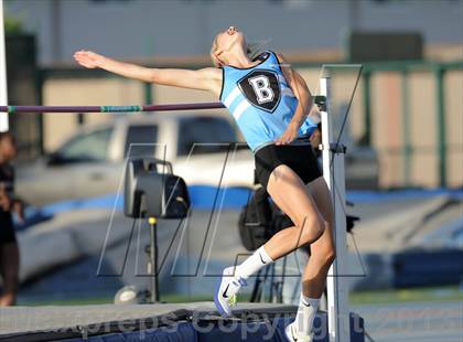 Thumbnail 1 in CIF SS Masters Track and Field (Girls High Jump) photogallery.