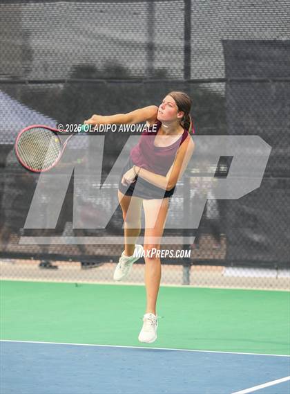 Thumbnail 3 in UIL 3A Girls Tennis (Round of 16) photogallery.