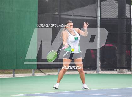 Thumbnail 1 in UIL 3A Girls Tennis (Round of 16) photogallery.