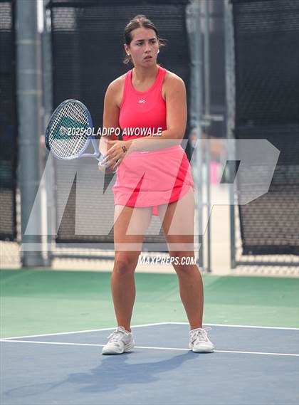 Thumbnail 1 in UIL 3A Girls Tennis (Round of 16) photogallery.