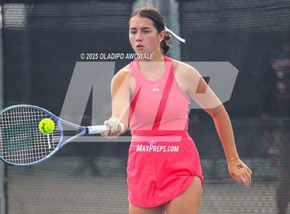 Thumbnail 3 in UIL 3A Girls Tennis (Round of 16) photogallery.