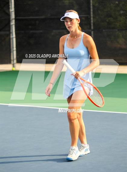 Thumbnail 1 in UIL 3A Girls Tennis (Round of 16) photogallery.