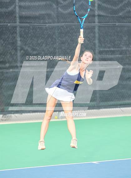 Thumbnail 1 in UIL 3A Girls Tennis (Round of 16) photogallery.
