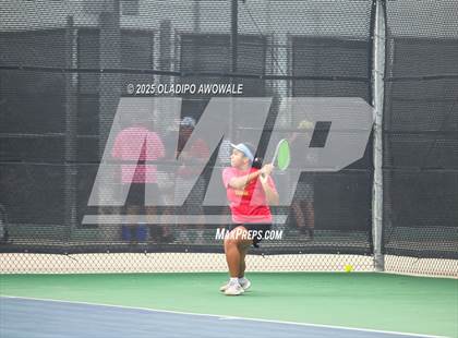 Thumbnail 2 in UIL 3A Girls Tennis (Round of 16) photogallery.