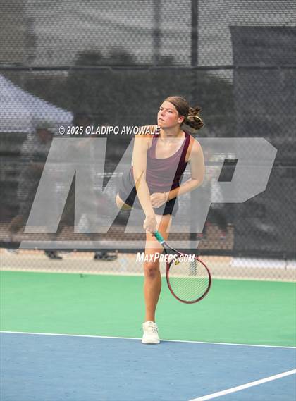 Thumbnail 1 in UIL 3A Girls Tennis (Round of 16) photogallery.