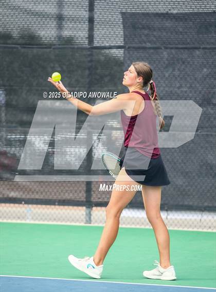 Thumbnail 1 in UIL 3A Girls Tennis (Round of 16) photogallery.