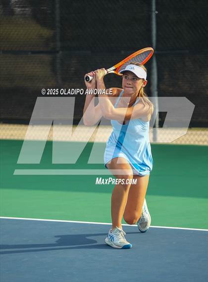 Thumbnail 2 in UIL 3A Girls Tennis (Round of 16) photogallery.