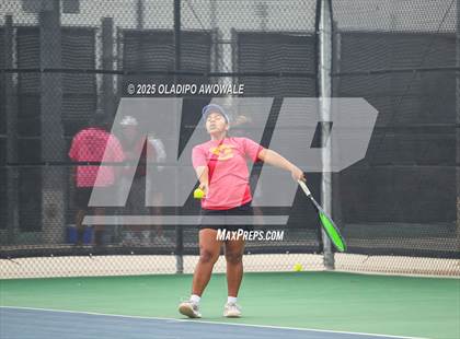 Thumbnail 2 in UIL 3A Girls Tennis (Round of 16) photogallery.
