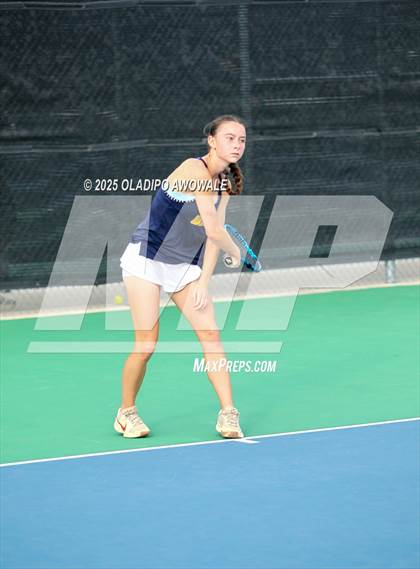Thumbnail 3 in UIL 3A Girls Tennis (Round of 16) photogallery.