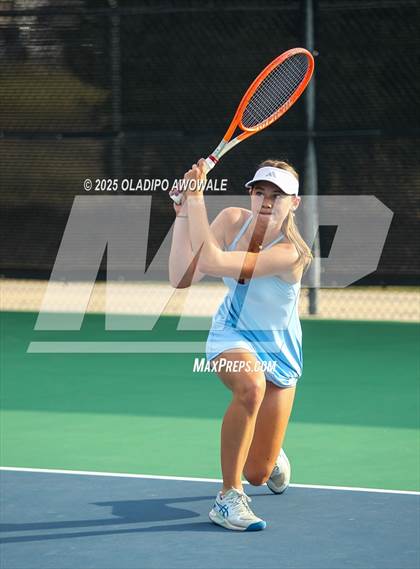 Thumbnail 1 in UIL 3A Girls Tennis (Round of 16) photogallery.