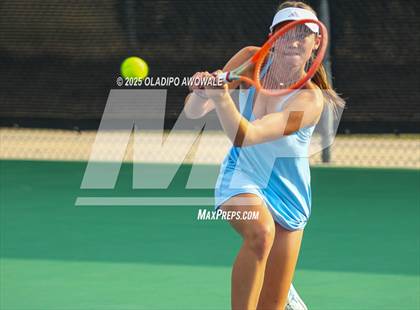 Thumbnail 3 in UIL 3A Girls Tennis (Round of 16) photogallery.