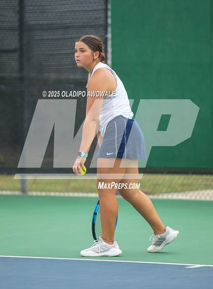 Thumbnail 3 in UIL 3A Girls Tennis (Round of 16) photogallery.