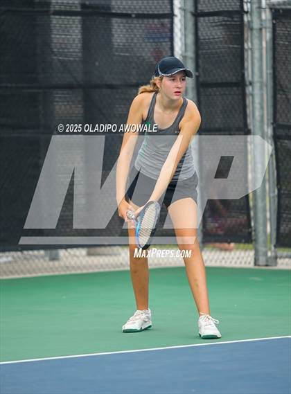 Thumbnail 3 in UIL 3A Girls Tennis (Round of 16) photogallery.