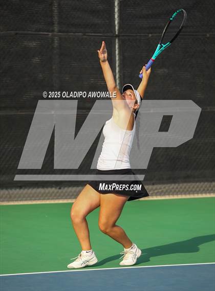 Thumbnail 3 in UIL 3A Girls Tennis (Round of 16) photogallery.