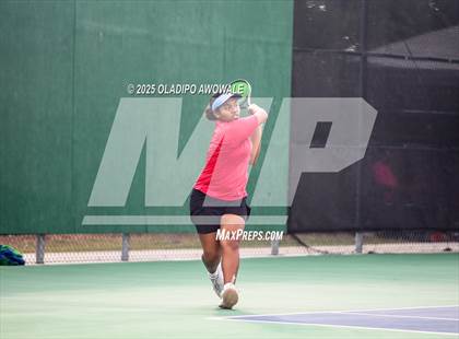 Thumbnail 3 in UIL 3A Girls Tennis (Round of 16) photogallery.